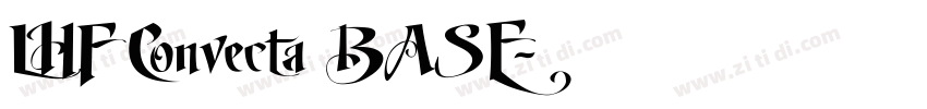 LHF Convecta BASE字体转换